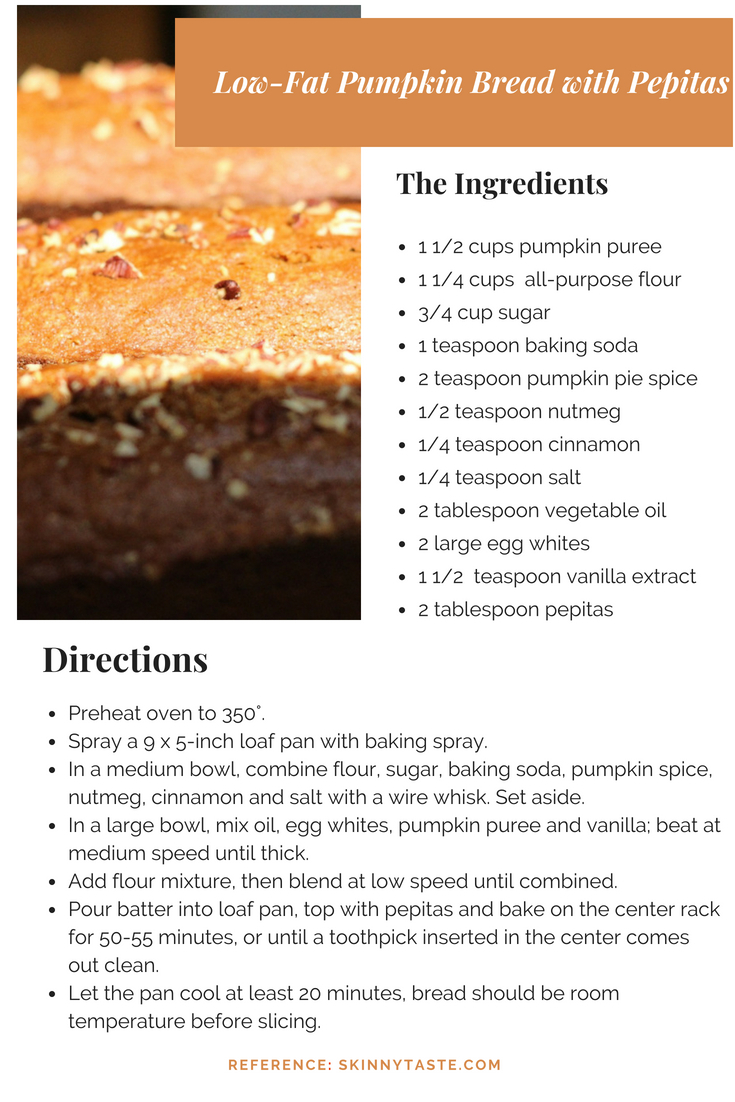 pumpkin bread recipe