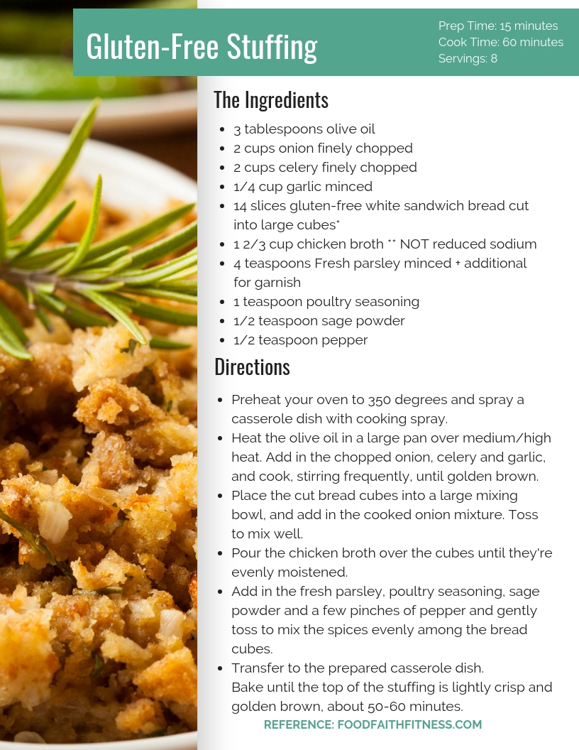 gluten free stuffing