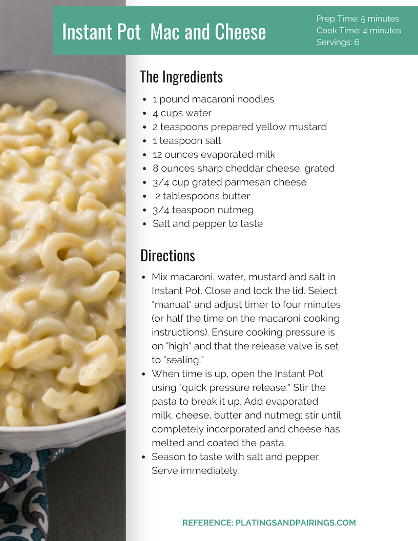 mac and cheese recipe