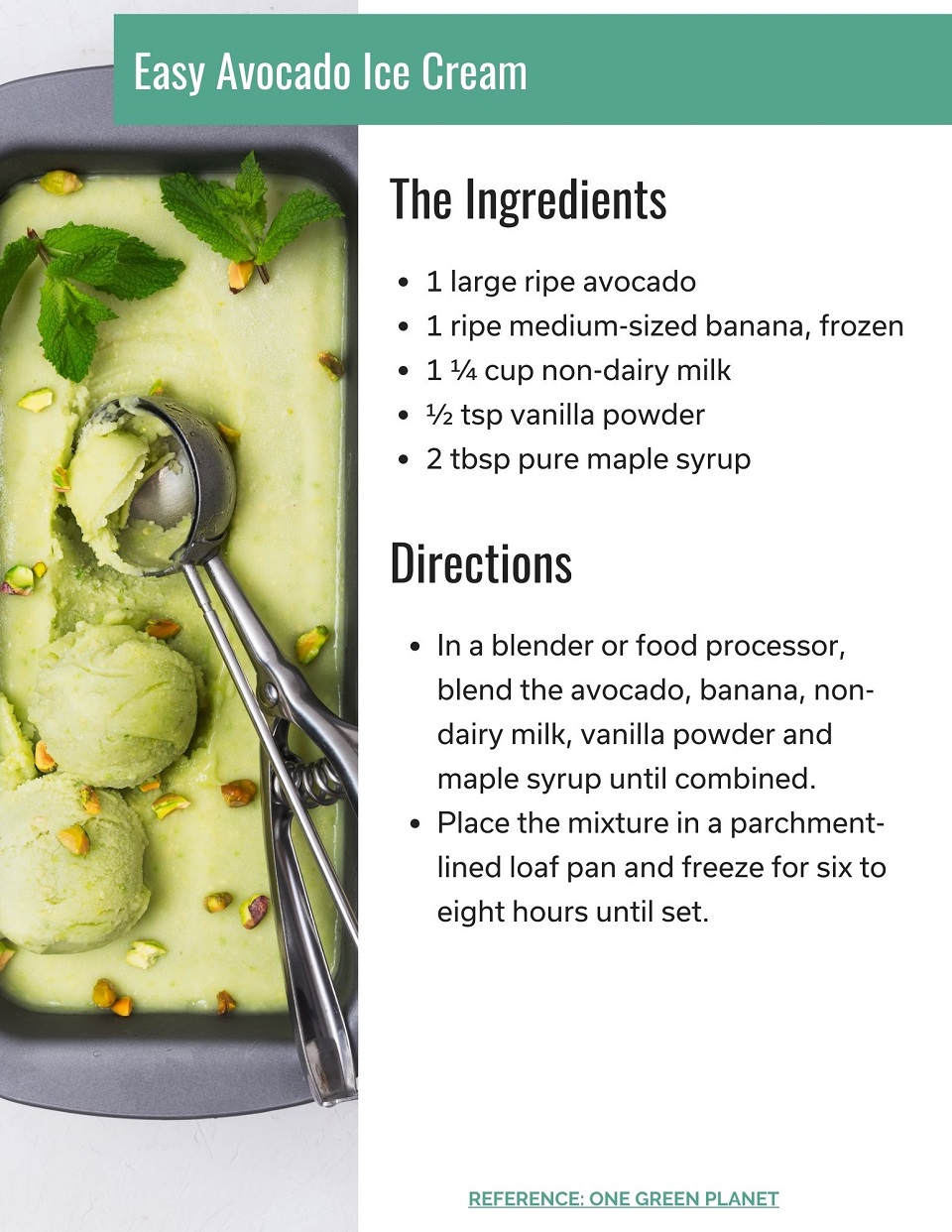 easy avocado ice cream recipe