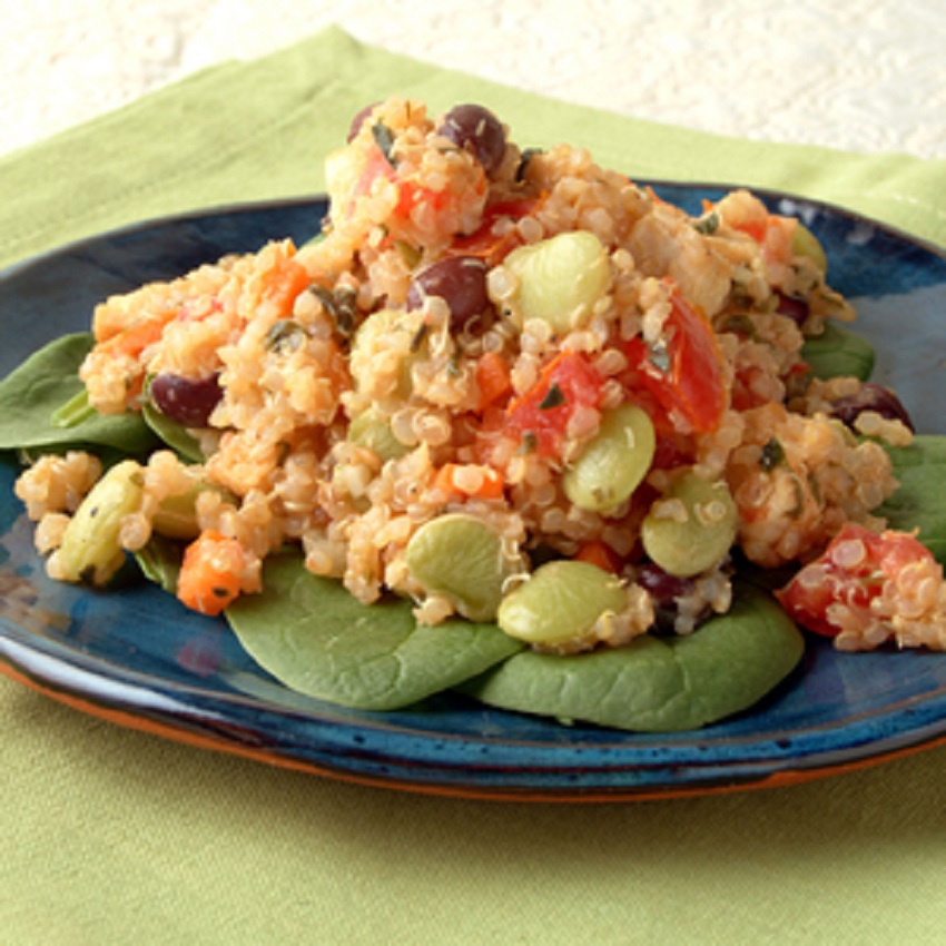 black bean quinoa salad