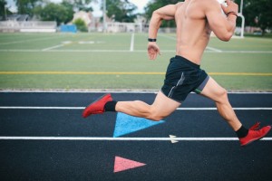 man exercising