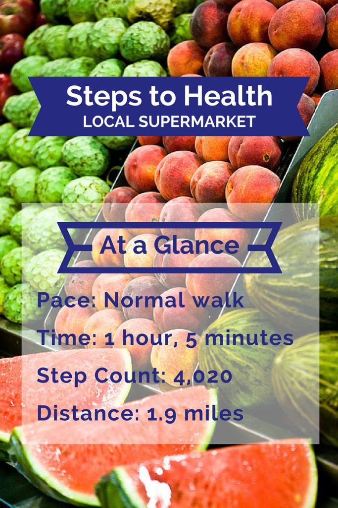 supermarket steps to health